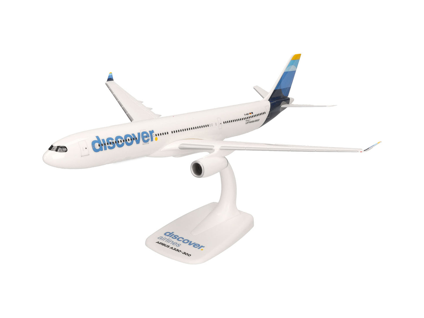 Herpa Wings Snapfit Airbus A330-300 Discover Airlines D-AIKK (1:200) HA614757