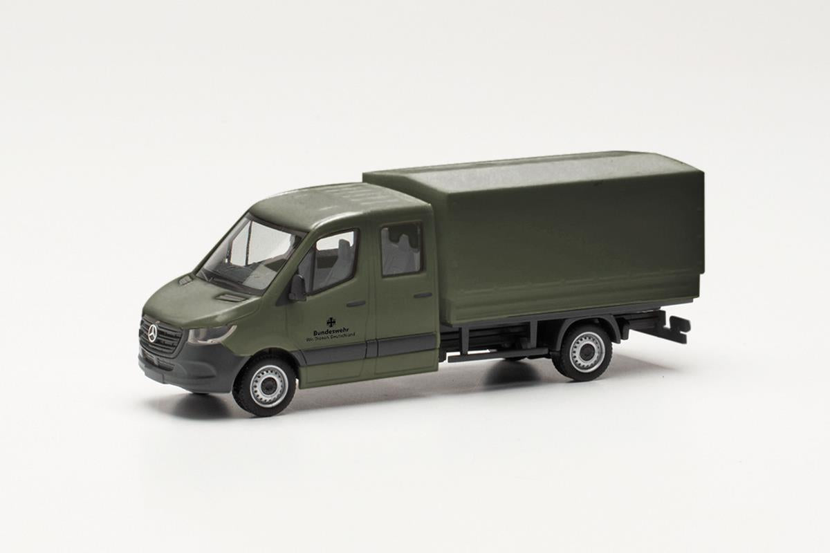 Herpa Military MB Sprinter '18 Double Cab Bundeswehr HA700795 HO Gauge