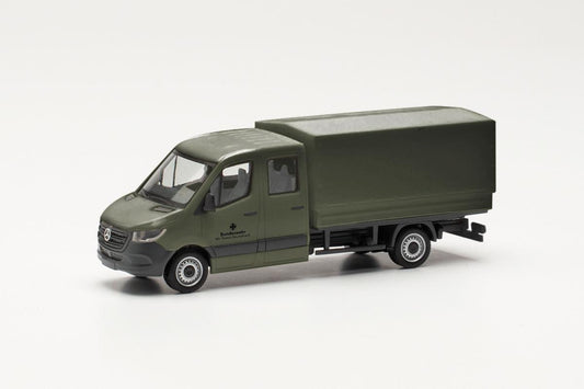 Herpa Military MB Sprinter '18 Double Cab Bundeswehr HA700795 HO Gauge