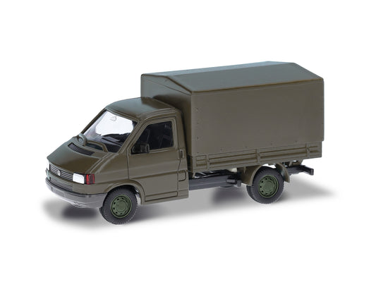 Herpa Military VW T4 Plank Bed Truck Austrian Defence Logistics 700832 HO Gauge