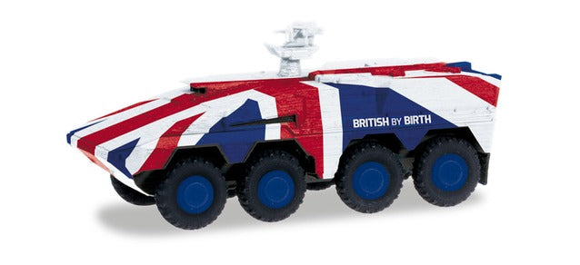 Herpa 746748 Military MIV Boxer British Army Union Flag HO