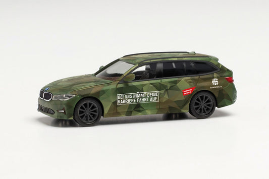 Herpa Military BMW 3 Series Touring Camouflage Bundeswehr HA746878 HO Gauge