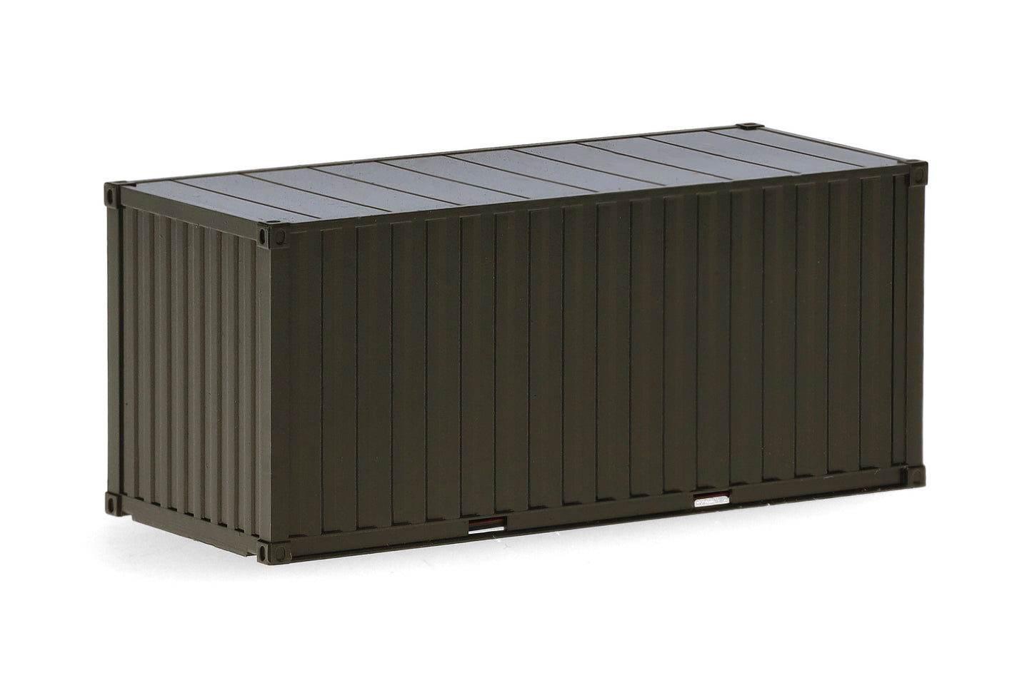 Herpa 747134 Military 20ft Container Heer Brown Grey (2) HO Gauge