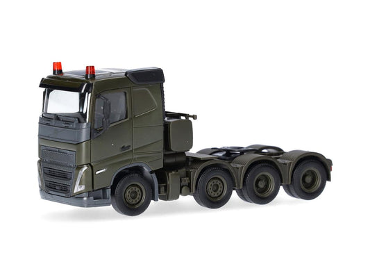 Herpa Military Volvo FH 2020 Flat Roof Heavy Duty Rigid Tractor 747189 HO Gauge