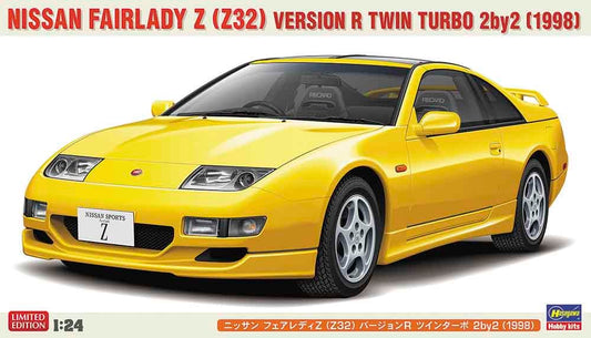 Hasegawa 20730 1998 Nissan Fairlady Z (Z32) Version R Twin Turbo 1:24 Model Kit