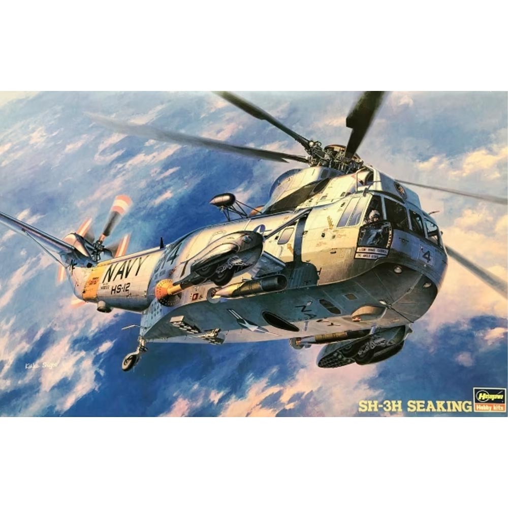 Hasegawa SH-3H Sea King - US Navy 1:48 Model Kit PT01