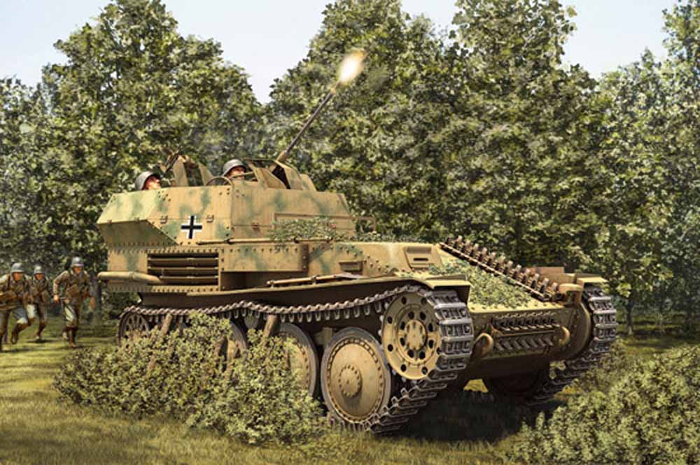Hobby Boss 80140 Pz.Kpfw 38(t) 20mm Flak 38 1:35 Military Vehicle Kit