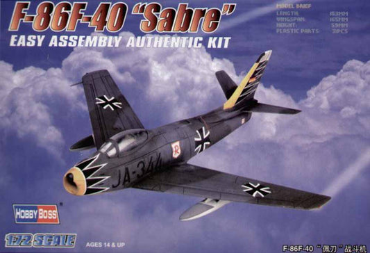 Hobby Boss 80259 North-American F-86F-40 Sabre 1:72 Aircraft Model Kit