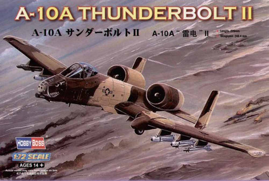 Hobby Boss 80266 Fairchild A-10A Thunderbolt II 1:72 Aircraft Model Kit