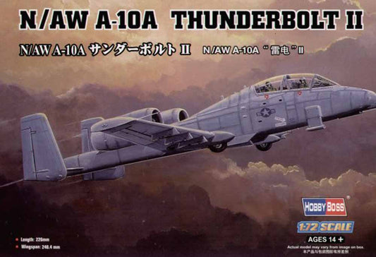 Hobby Boss 80267 Fairchild A-10B Thunderbolt II twin seat 1:72 Aircraft Model Kit