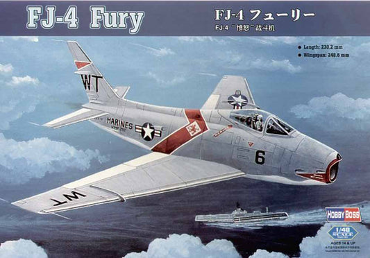 Hobby Boss 80312 North-American FJ-4 Fury 1:48 Aircraft Model Kit