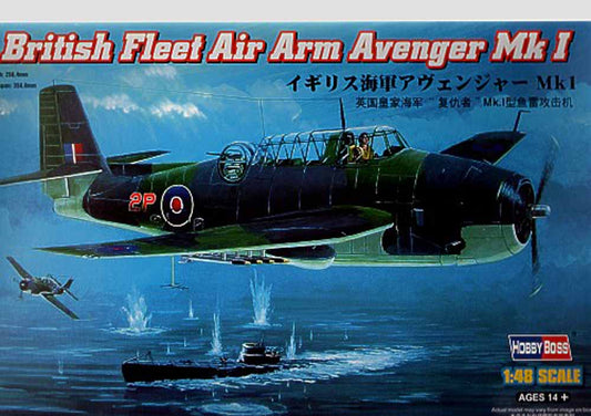 Hobby Boss 80331 Grumman Avenger Mk.I Fleet Air Arm 1:48 Aircraft Model Kit