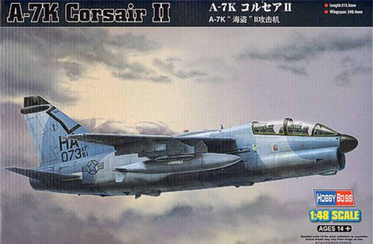 Hobby Boss 80347 Vought A-7K Corsair II 1:48 Aircraft Model Kit