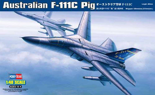 Hobby Boss 80349 General-Dynamics F-111C Aardvark AAF 1:48 Aircraft Model Kit