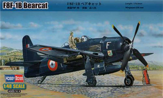 Hobby Boss 80357 Grumman F8F-1B Bearcat 1:48 Aircraft Model Kit