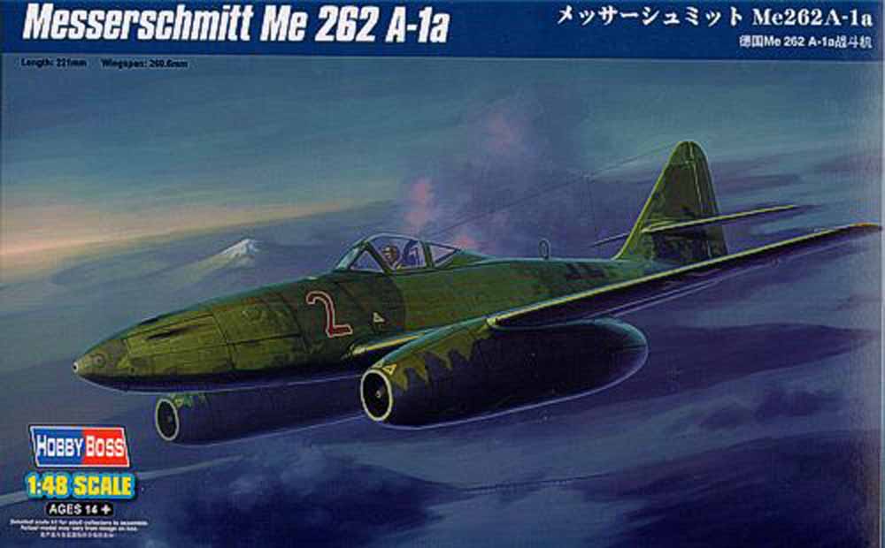 Hobby Boss 80369 Messerschmitt Me-262A-1 1:48 Aircraft Model Kit