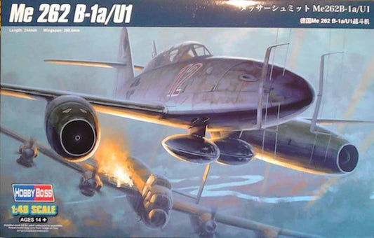 Hobby Boss 80379 Messerschmitt Me-262B-1a/U1 1:48 Aircraft Model Kit