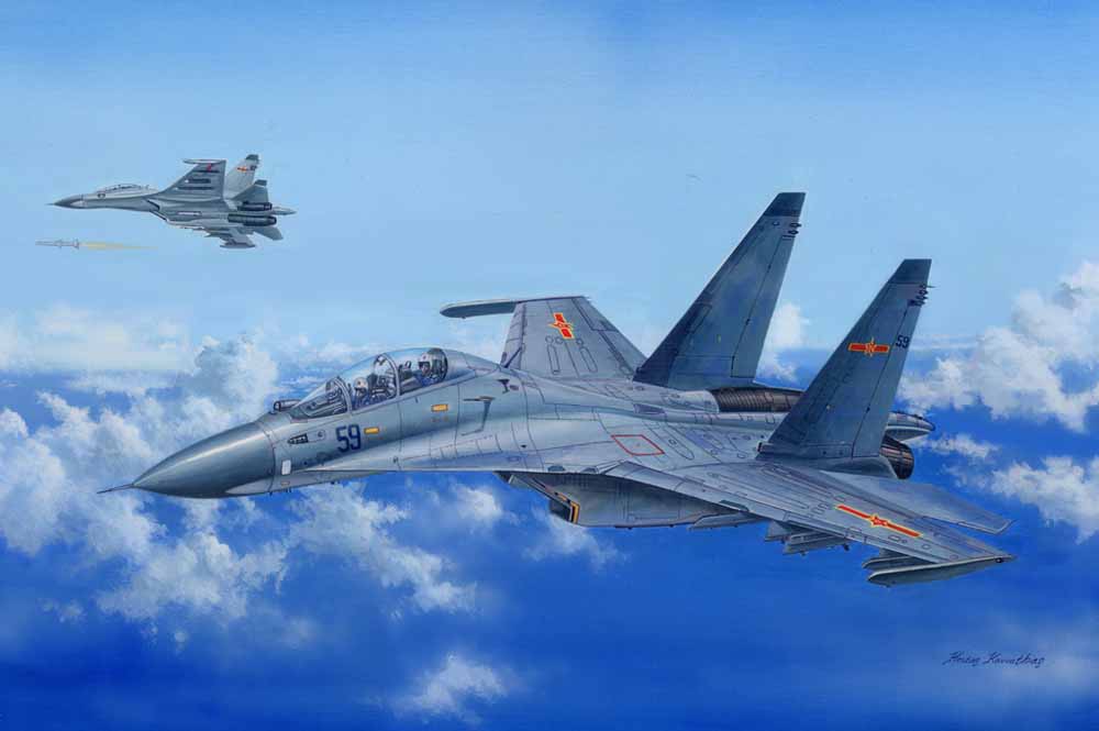 Hobby Boss 81714 Sukhoi Su-30MKK Flanker-G 1:48 Aircraft Model Kit