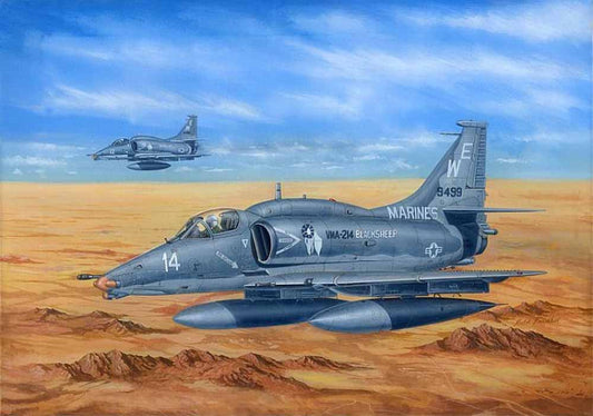 Hobby Boss 81766 Douglas A-4M Skyhawk 1:48 Aircraft Model Kit