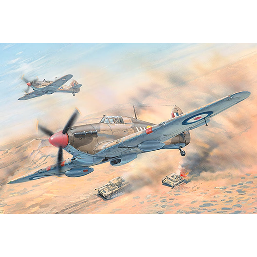 Hobby Boss 81780 Hawker Hurricane Mk.IId/Trop 1:48 Model Kit