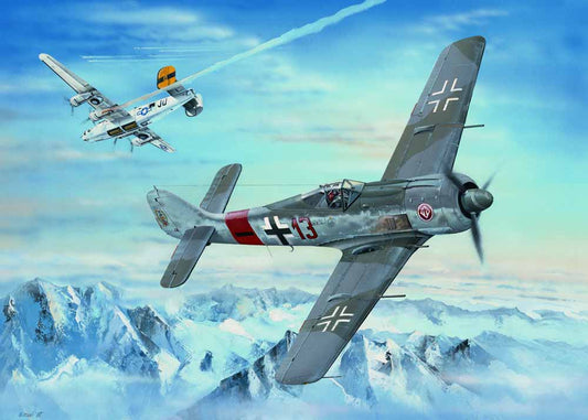 Hobby Boss 81803 Focke-Wulf Fw-190A-8 1:18 Aircraft Model Kit