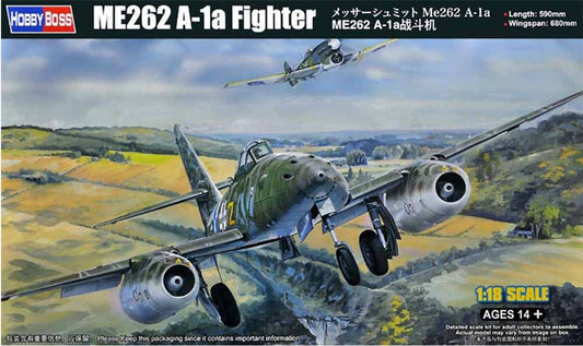 Hobby Boss 81805 Messerschmitt Me-262A-1a 1:18 Aircraft Model Kit