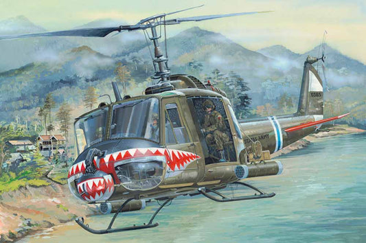 Hobby Boss 81806 Bell UH-1 Huey B 1:18 Aircraft Model Kit