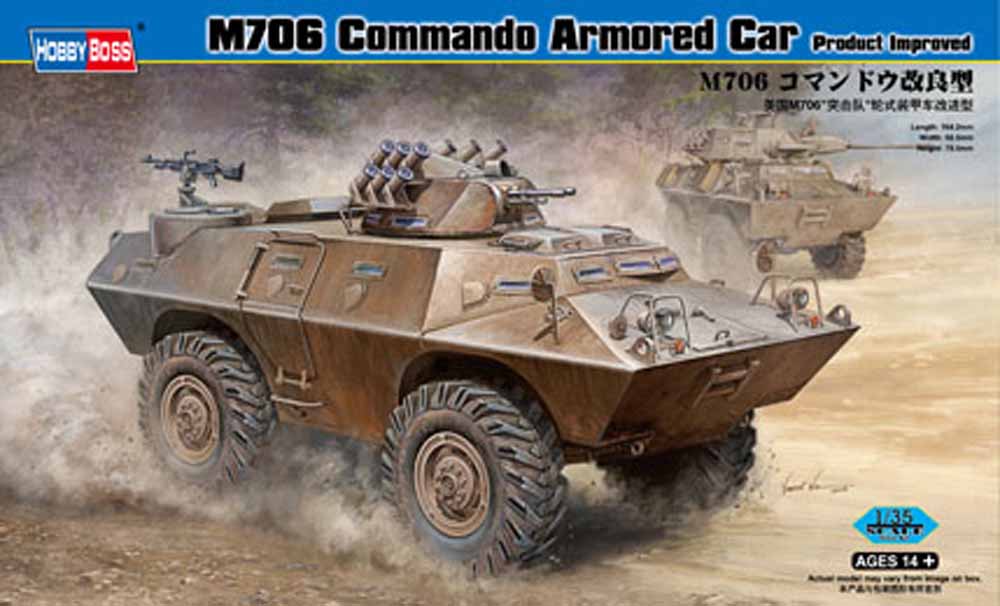 Hobby Boss 82419 M706 APC 1:35 Military Vehicle Kit