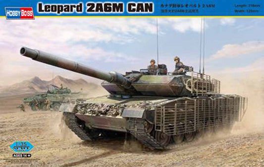 Hobby Boss 82458 Leopard MBT 2 A6M 1:35 Military Vehicle Kit
