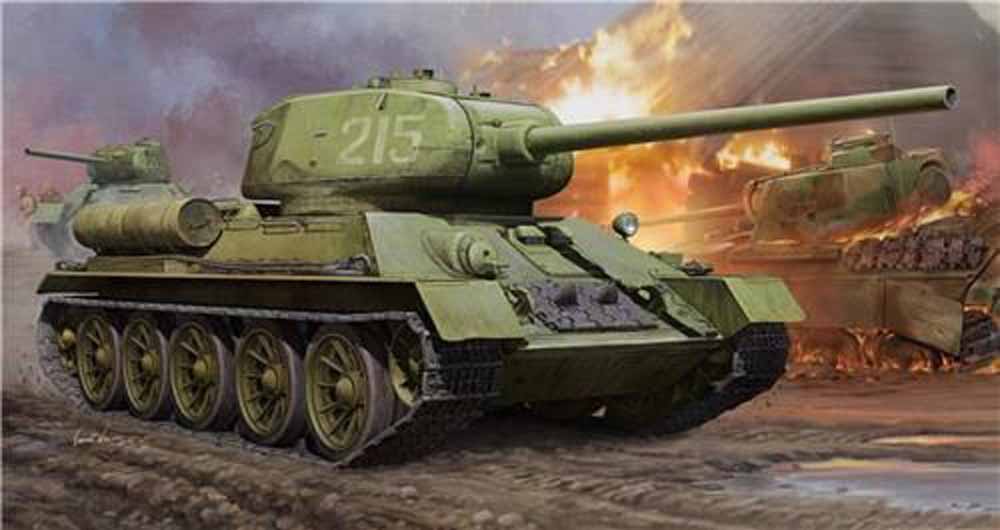 Hobby Boss 82602 Soviet T-34/85 Tank 1:16 Military Vehicle Kit