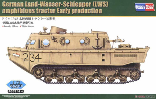 Hobby Boss 82918 Land-Wasser-Schlepper (LWS) 1:72 Military Vehicle Kit