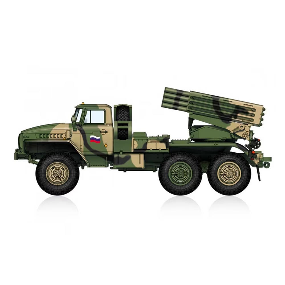 Hobby Boss 82932 Russian BM-21 Grad Late Version 1:72 Plastic Model Kit