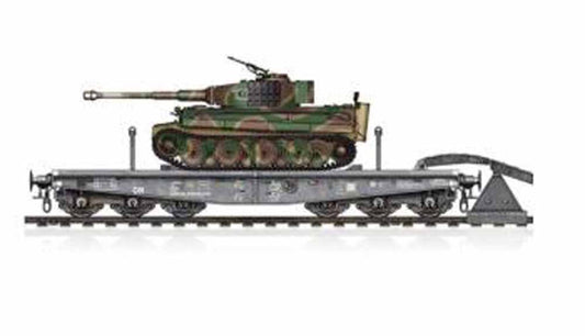 Hobby Boss 82934 Schwere Plattformwagen Type SSyms 80 1:72 Military Vehicle Kit