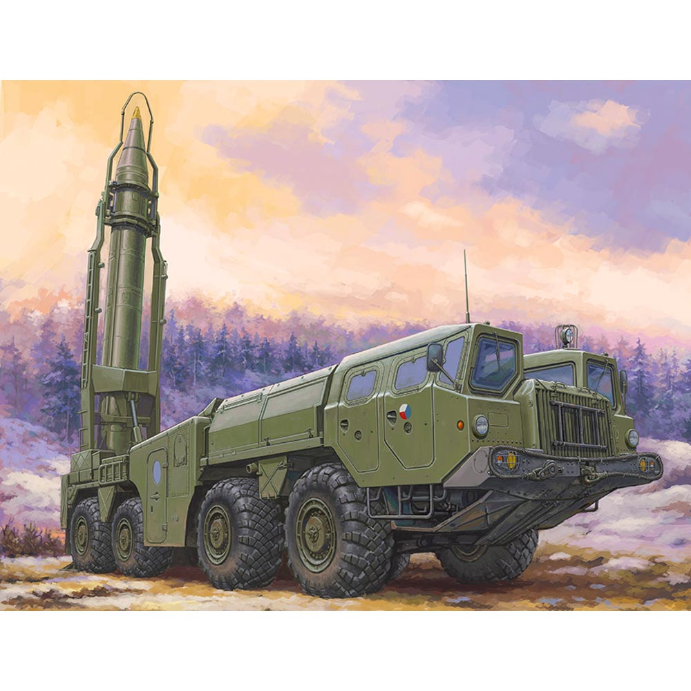 Hobby Boss 82939 Soviet 9P117 M1 Launcher w/R17 Scud B 1:72 Plastic Model Kit