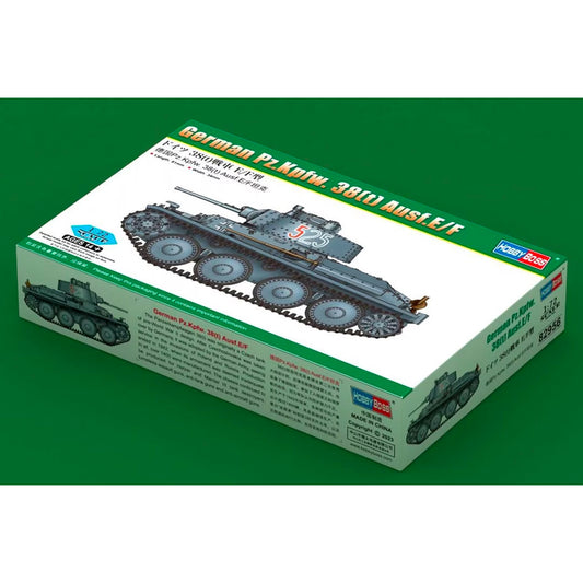 Hobby Boss 82956 German Pz.Kpfw. 38(t) Ausf.E/F 1:72 Model Kit