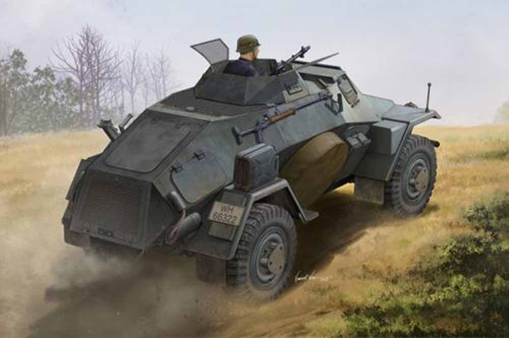 Hobby Boss 83811 German Sd.Kfz.221 Leichter 1:35 Military Vehicle Kit