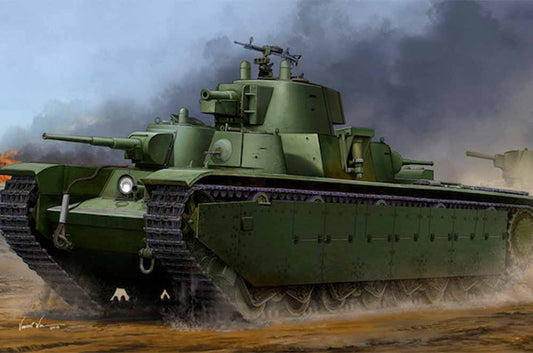 Hobby Boss 83844 Soviet T-35 Heavy Tank (Late) 1:35 Military Vehicle Kit