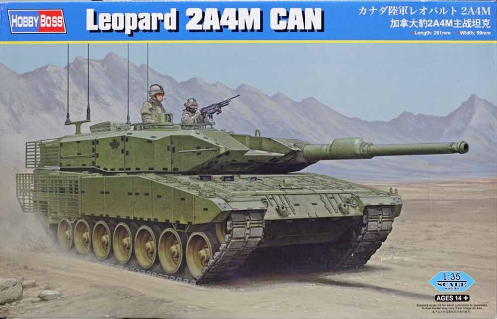 Hobby Boss 83867 Leopard MBT 2 A4M CAN 1:35 Military Vehicle Kit