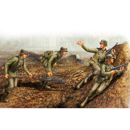 Hobby Boss 84415 German Infantry The 6th Army Mamaev Hill 1:35 Model Kit