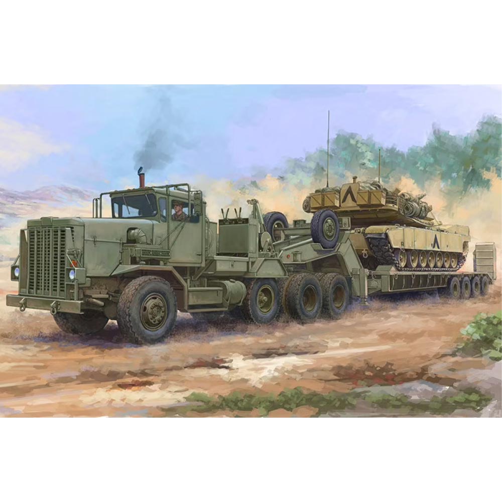 Hobby Boss 85524 M911 C-HET with Talbert 64T Trailer 1:35 Model Kit