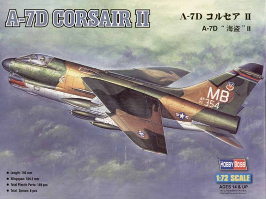 Hobby Boss 87203 Vought A-7D Corsair II 1:72 Aircraft Model Kit
