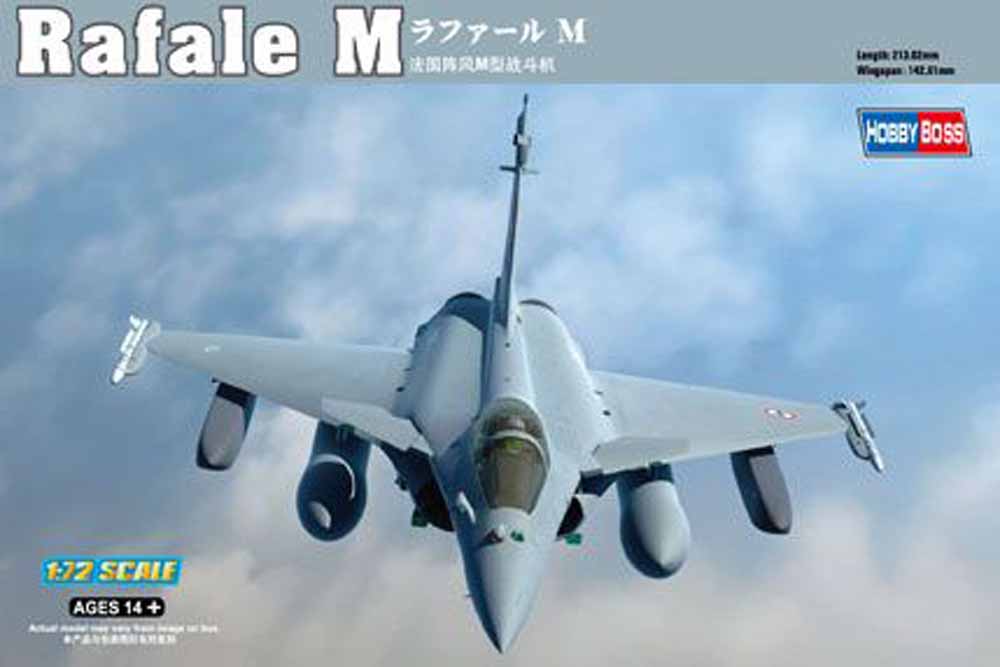 Hobby Boss 87247 Dassault Rafale M 1:72 Aircraft Model Kit