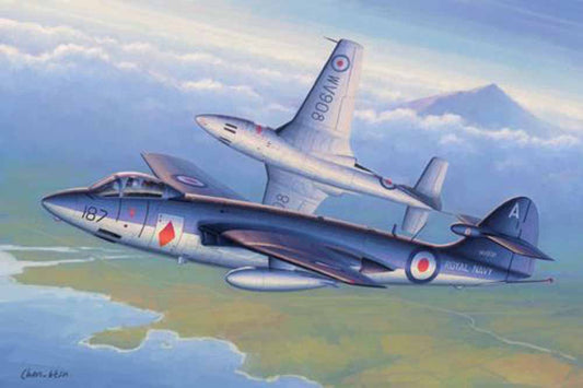 Hobby Boss 87251 Hawker Sea Hawk FGA.6 1:72 Aircraft Model Kit