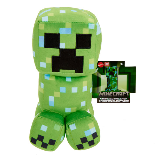 Minecraft Charged Creeper 8" Plush Soft Toy Mattel Age 3+