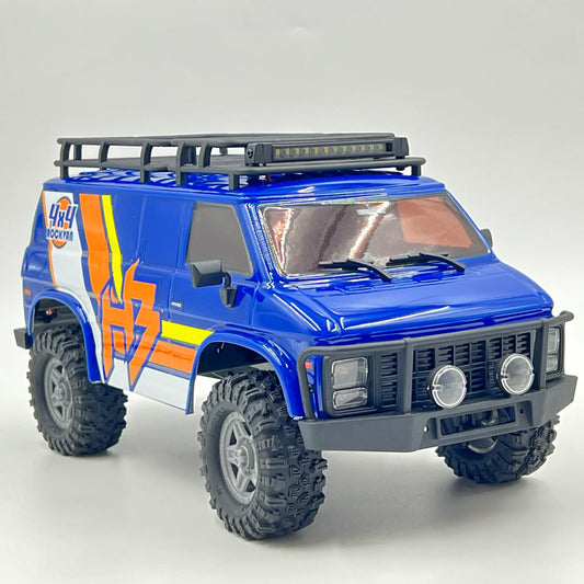 Hobby Plus Evo V2 Rock Van CR18P RTR 1:18 RC Crawler - Blue