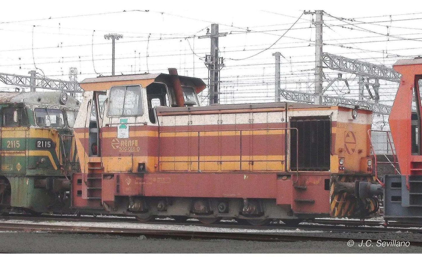 Electrotren RENFE 309 Diesel Locomotive Estrella Cargas IV (DCC-Sound) HE2013S HO Gauge