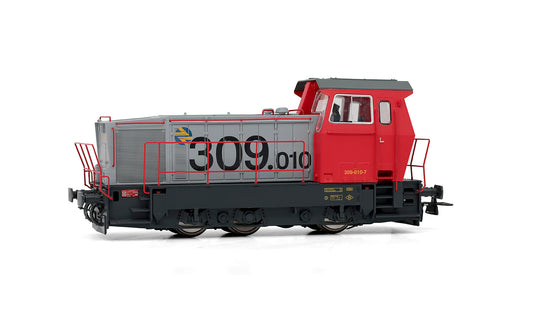 Electrotren RENFE 309 Diesel Locomotive Red/Grey V HE2014 HO Gauge