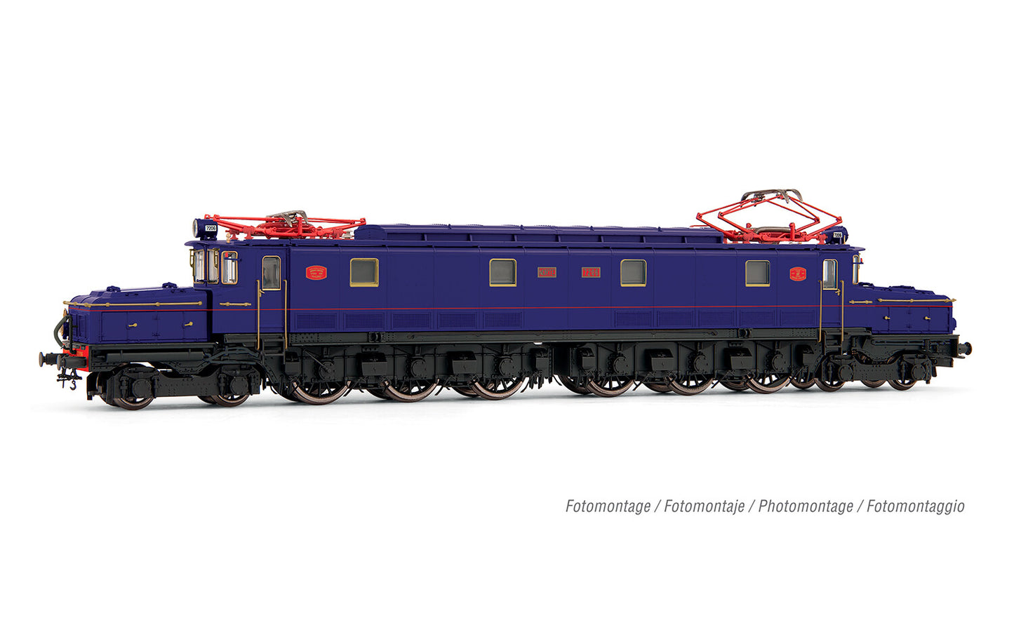 Electrotren Norte 7206 Museo Villanova Electric Loco VI (DCC-Sound) HO Gauge HE2024S