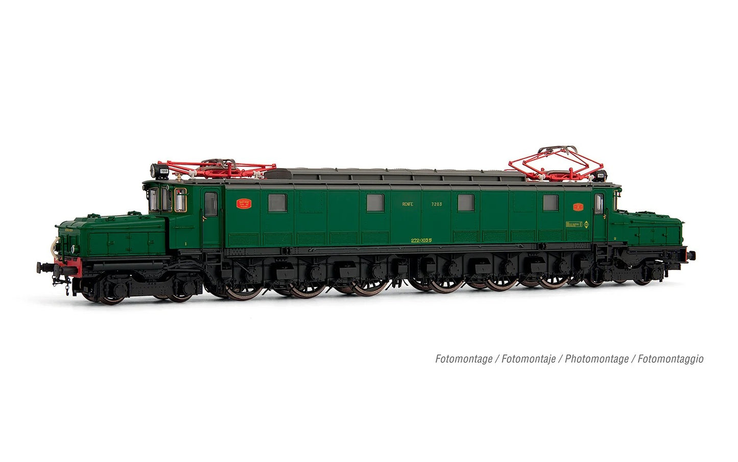 Electrotren RENFE 272 003-5 Yellow Electric Locomotive IV HO Gauge HE2025