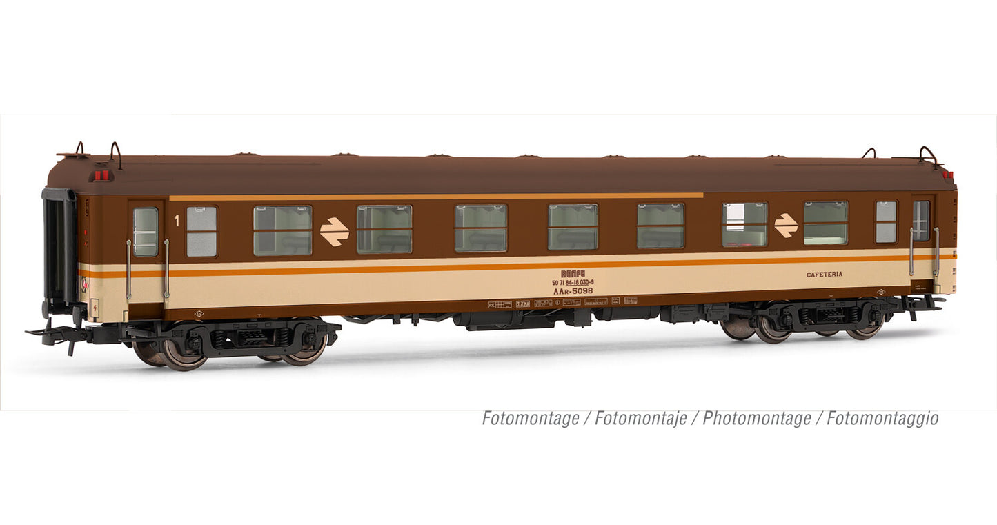 Electrotren RENFE 5000 Bar Coach Estrella IV HE4024 HO Gauge
